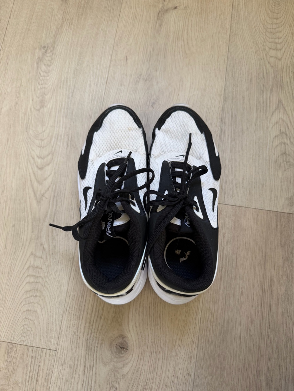 Nike Kids Black and White Athletic Sneakers
